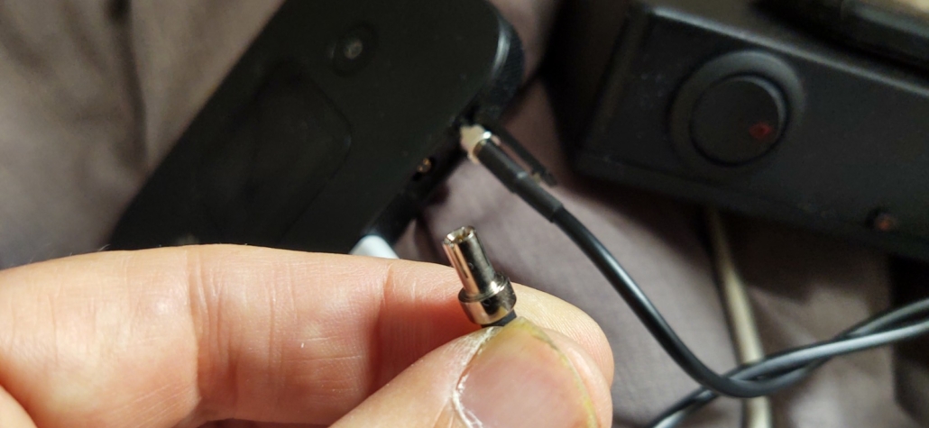 The TS9 Antenna Connections on Our Router