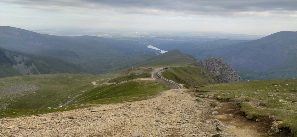 The Llanberis Path up Mount Snowdon, Quiet at 7am