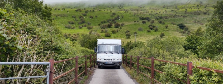 motorhome garth farm capel curig north wales entrance
