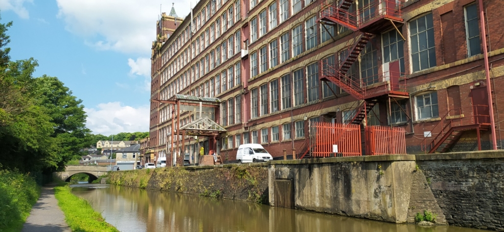 Mill alongside Maccelsfield Canal
