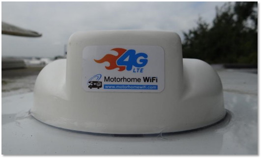 motorhome 4G Internet aerial