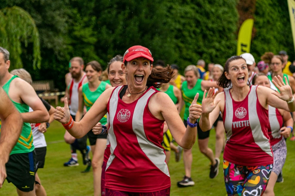 Start of running race