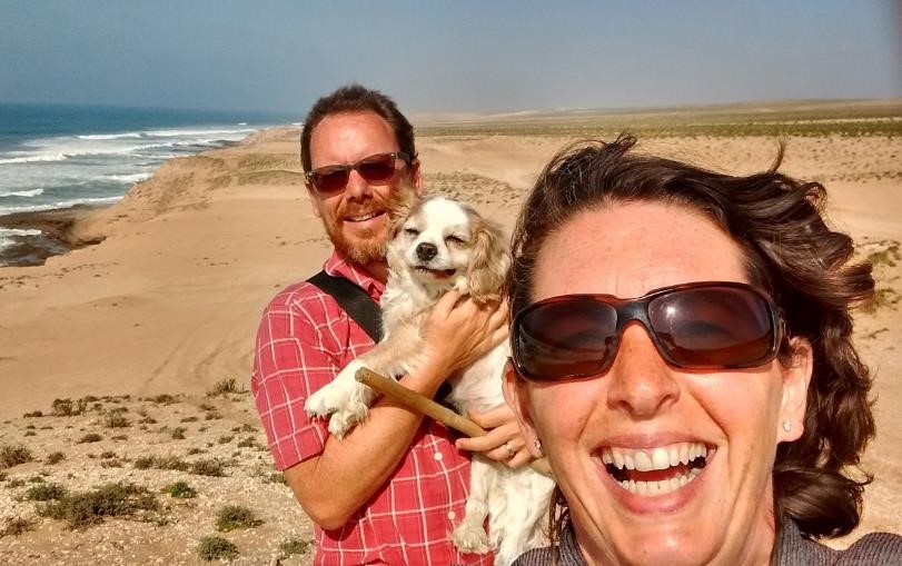 Julie Jason Buckley ourtour our tour Charlie pet dog travel motorhome blog camper van