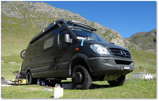 Large Panel Van Conversion Campervan