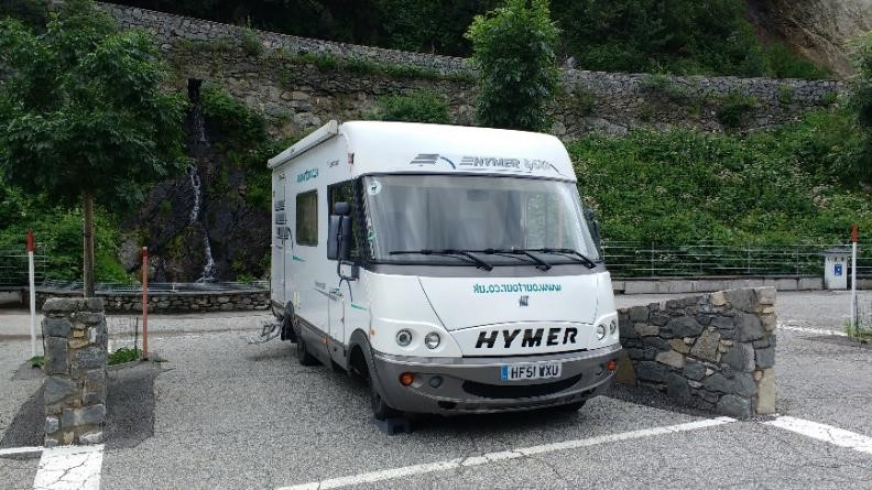 Hymer B544 A Class Motorhome