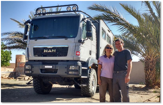 MAN Expedition Vehicle in Morocco