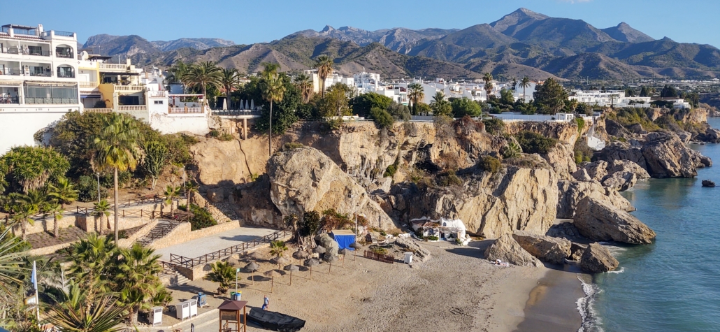 Nerja, south of Grenada on Spain's Costa Del Sol