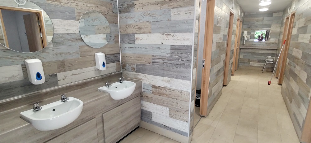 Nicholaston Farm Campsite Showers