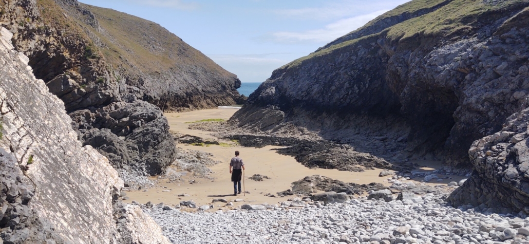 Heading down into Newquay, St Govan's, Pembrokeshire