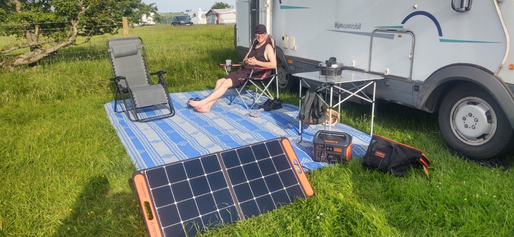 motorhome cooking off-grid