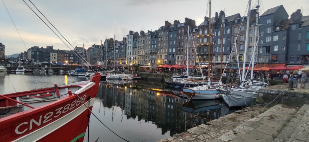 Honfleur's picturesque old dock (the Vieux Bassin)
