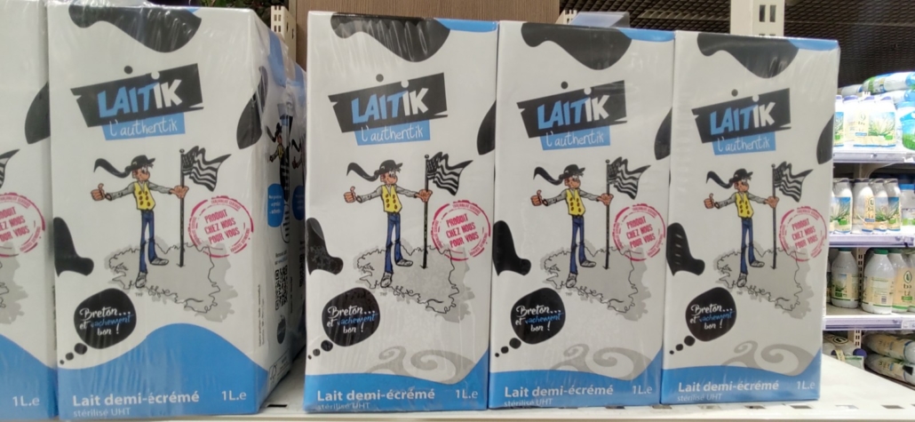 Breton milk. France has strong regional identities, perhaps none more so than Brittany
