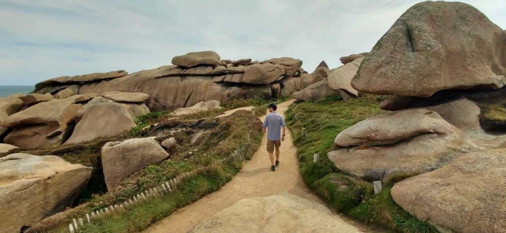 pink granite coast