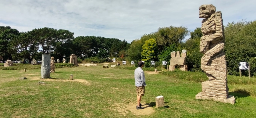 pink granite sculpture park