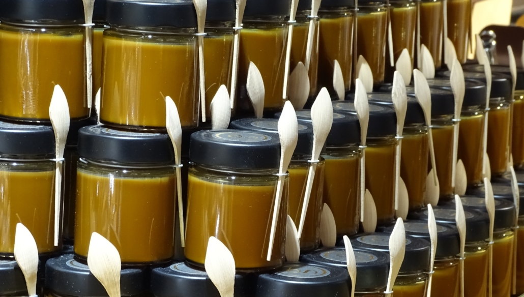 Breton salty caramel spread. Very nice on crêpes