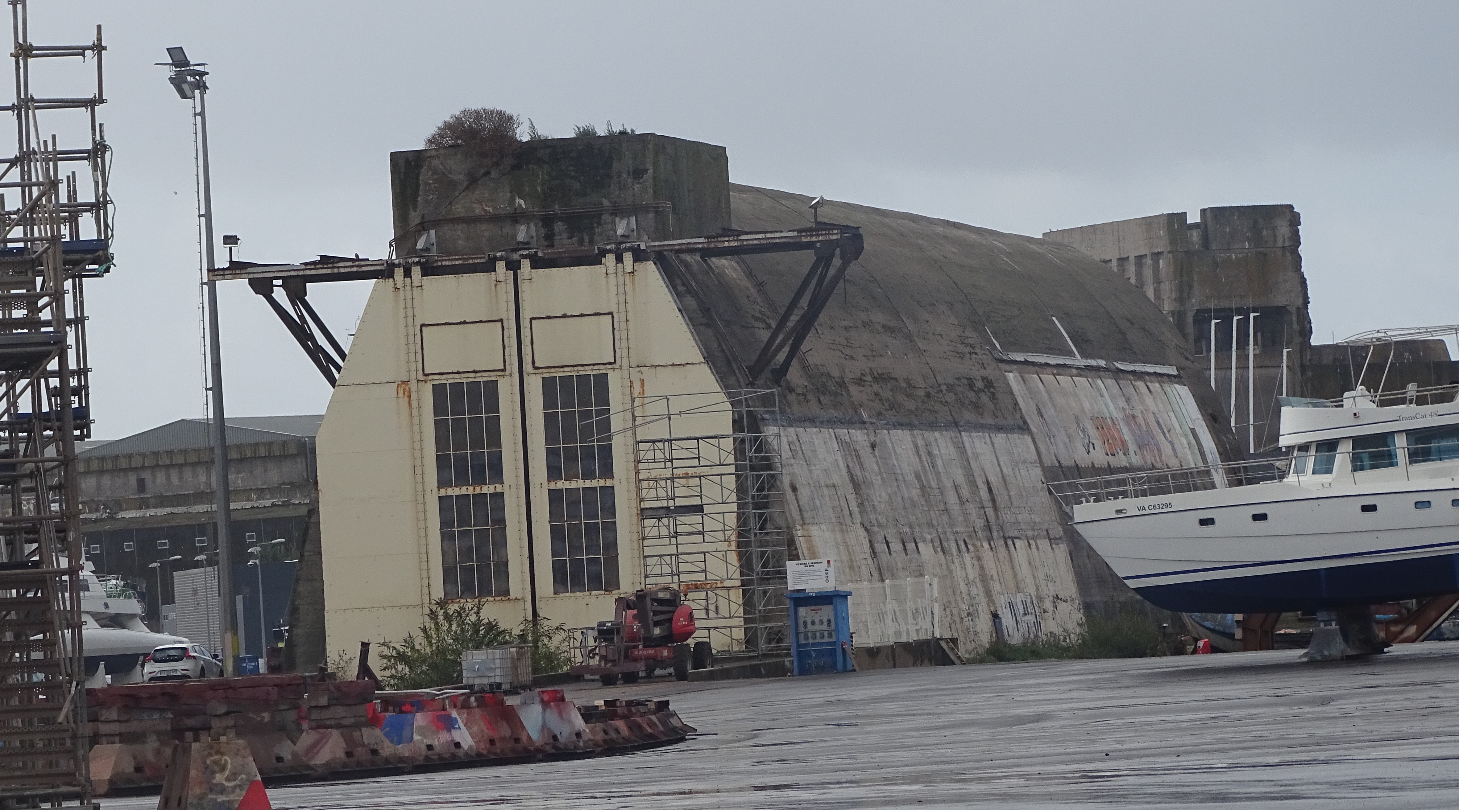 A Dom bunker (we think!) at Lorient