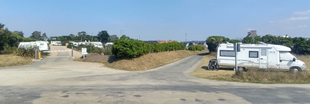 motorhome aire at camaret-sur-mer