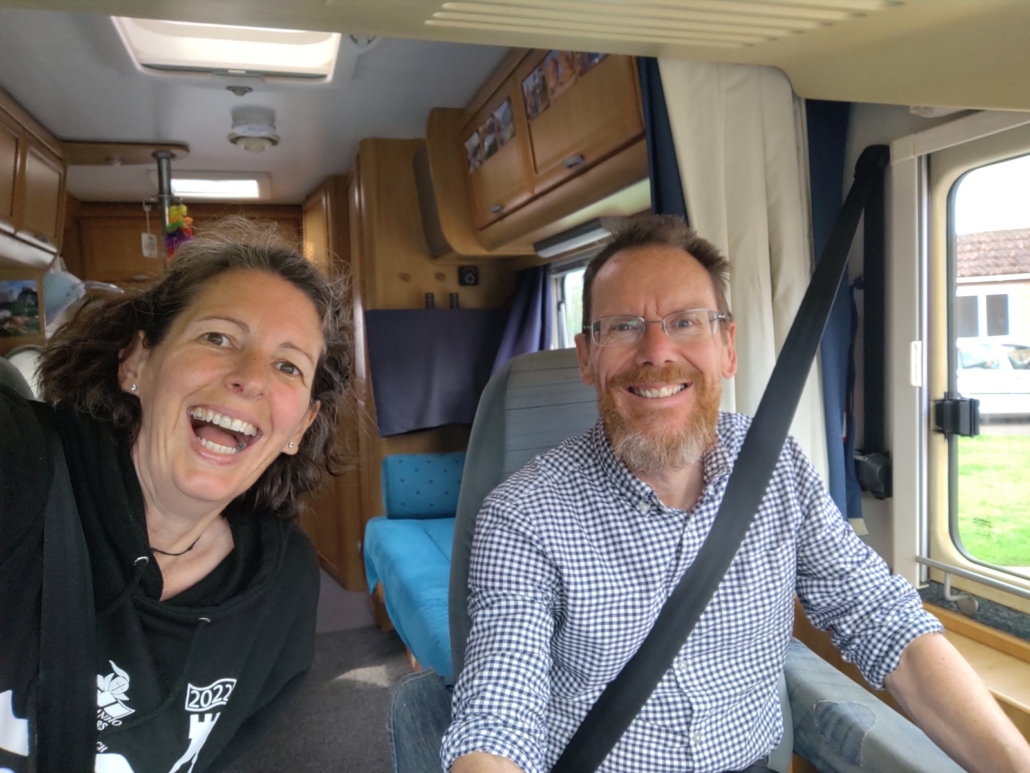 Off to get a ferry to Ireland in our motorhome 