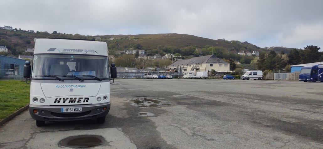 Motorhome free overnight parking near Fishguard port