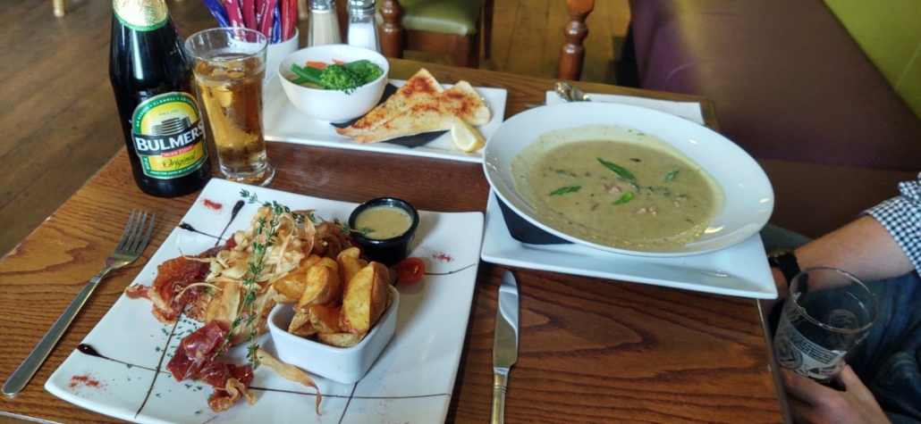 Cracking food at Culleton's of Kilrane