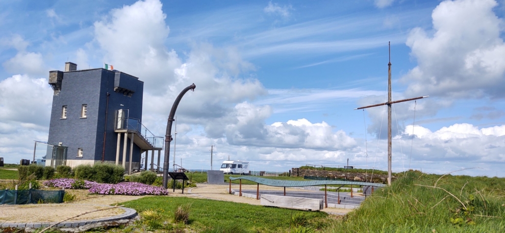 Old Signal Head Tower and Luistania memorial garden