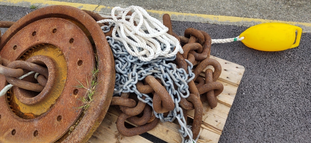 Fishing gear on Schull harbour.