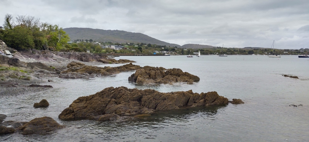 Looking back from the short coastal path at Schull