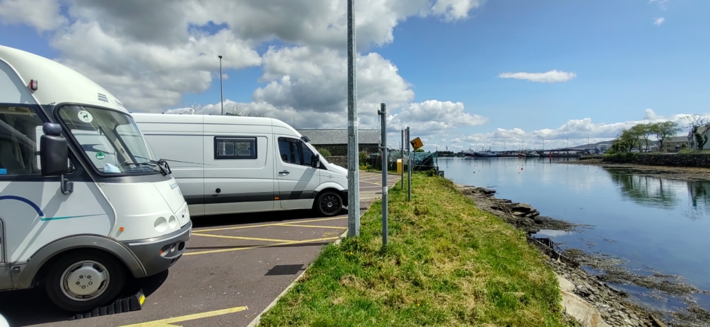 Motorhome parking at Castletownbere
