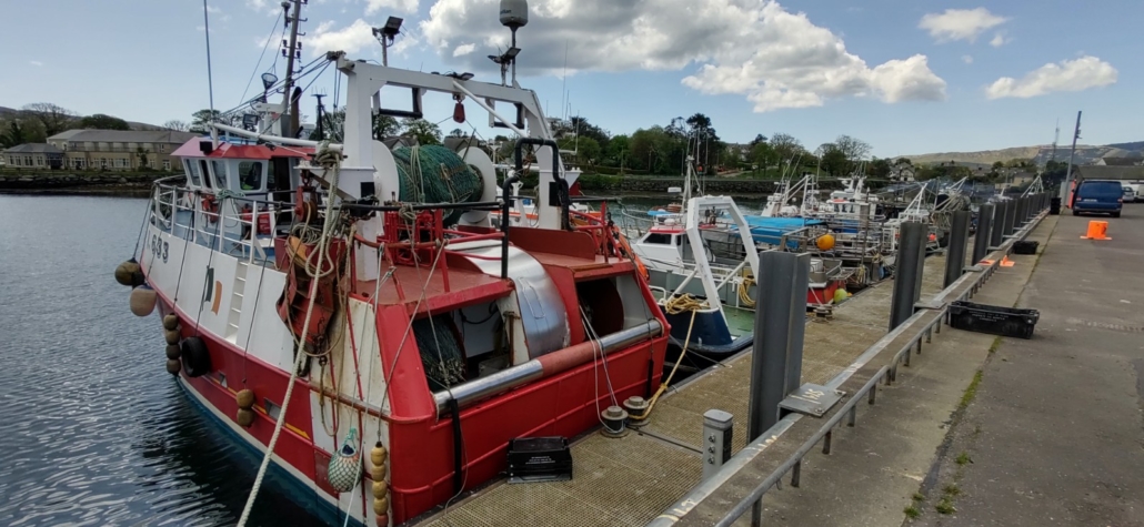 Fishing boats fleet at Castletownbere