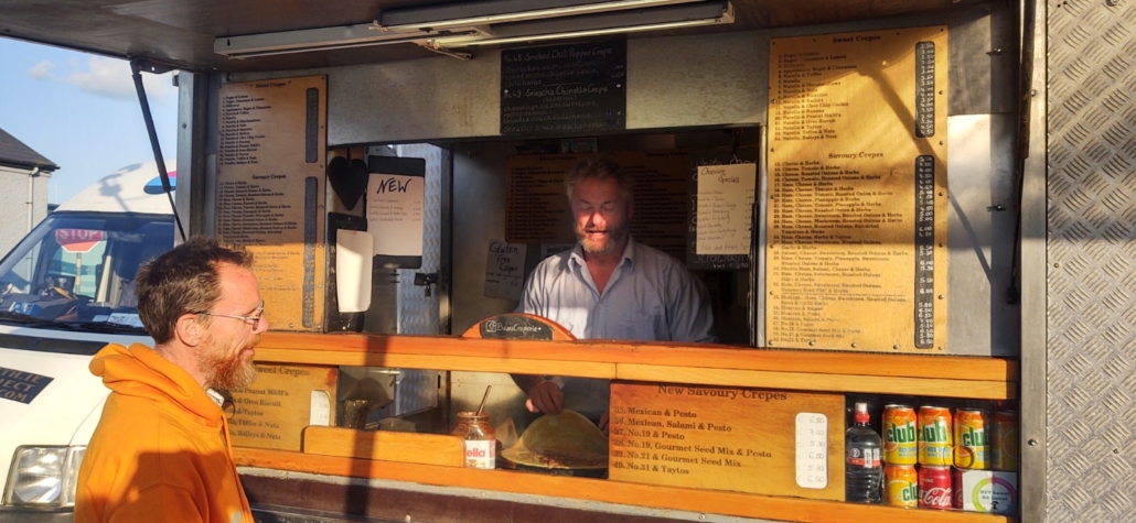 Reinhard, blacksmith, crepe maker and passionate defender of Down's Syndrome rights