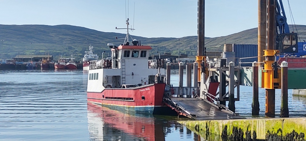 The ferry from Castletownbere to Bere Island