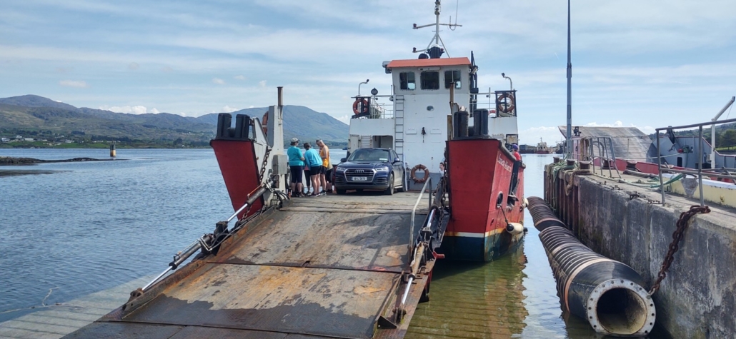 The ferry from Bere Island to Castletownbere