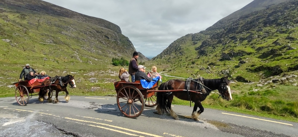 Jaunting cars gap of dunloe ireland