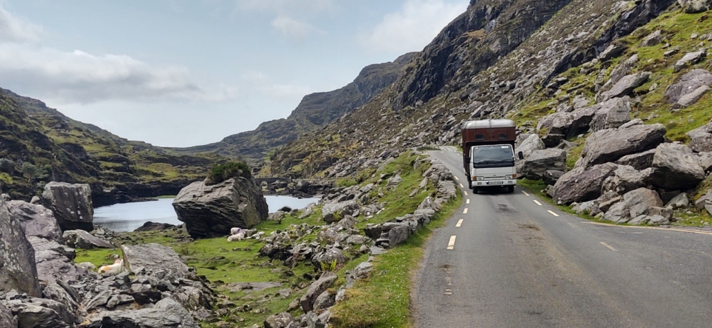 Horsebox lorry gap of dunloe 