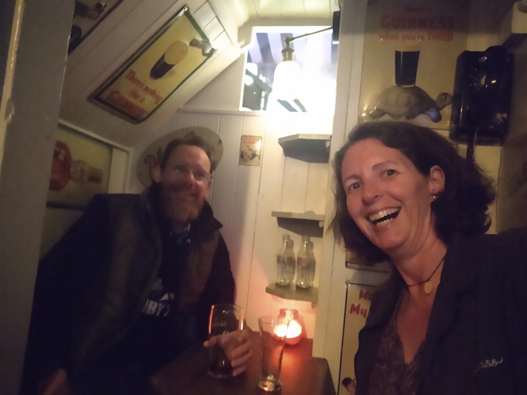 pub phone booth in O'connors bar in Killarney