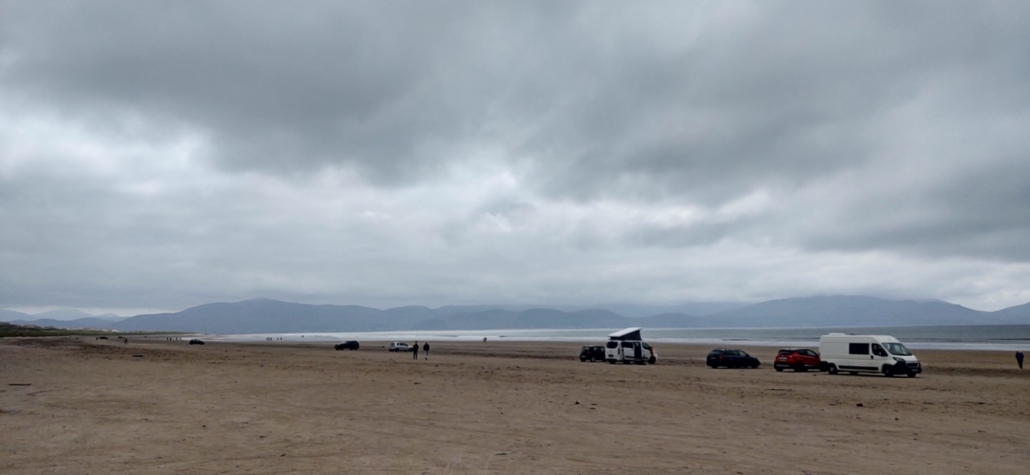 Inch Strand beach on Dingle Peninsula