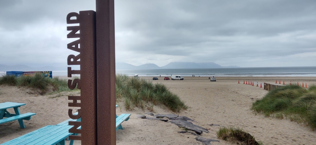 Inch Strand beach on Dingle Peninsula