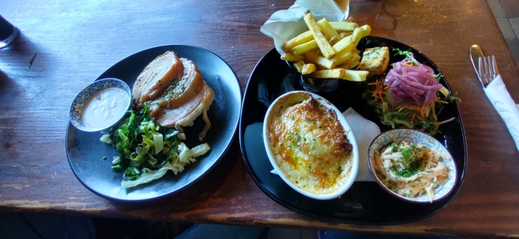 Delicious food at Páidí Ó Sé's pub, Dingle Peninsula