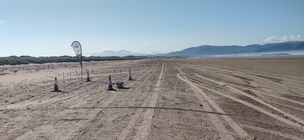 view of start of Inch Beach parkrun
