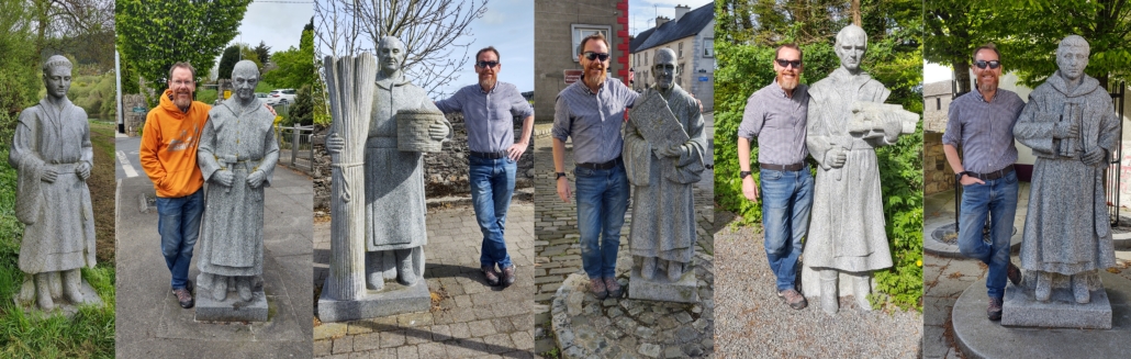 Monks around Graiguenamangh