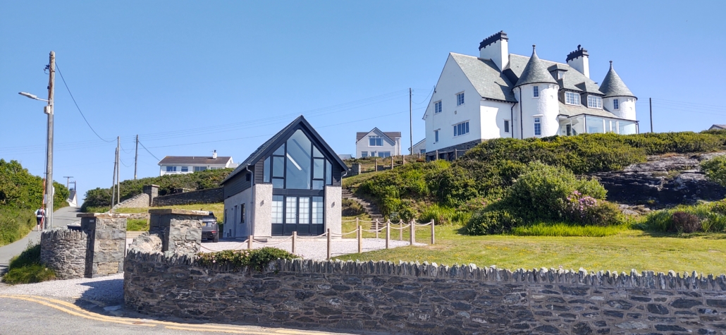 That small house with a magnificent sea-facing window would do us just fine!