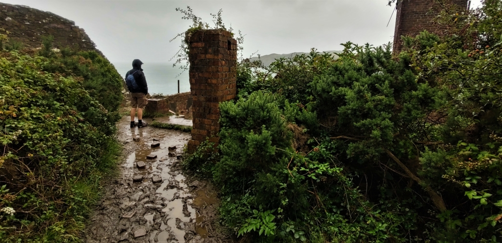 Porth Wen Brickworks entrance Anglesey