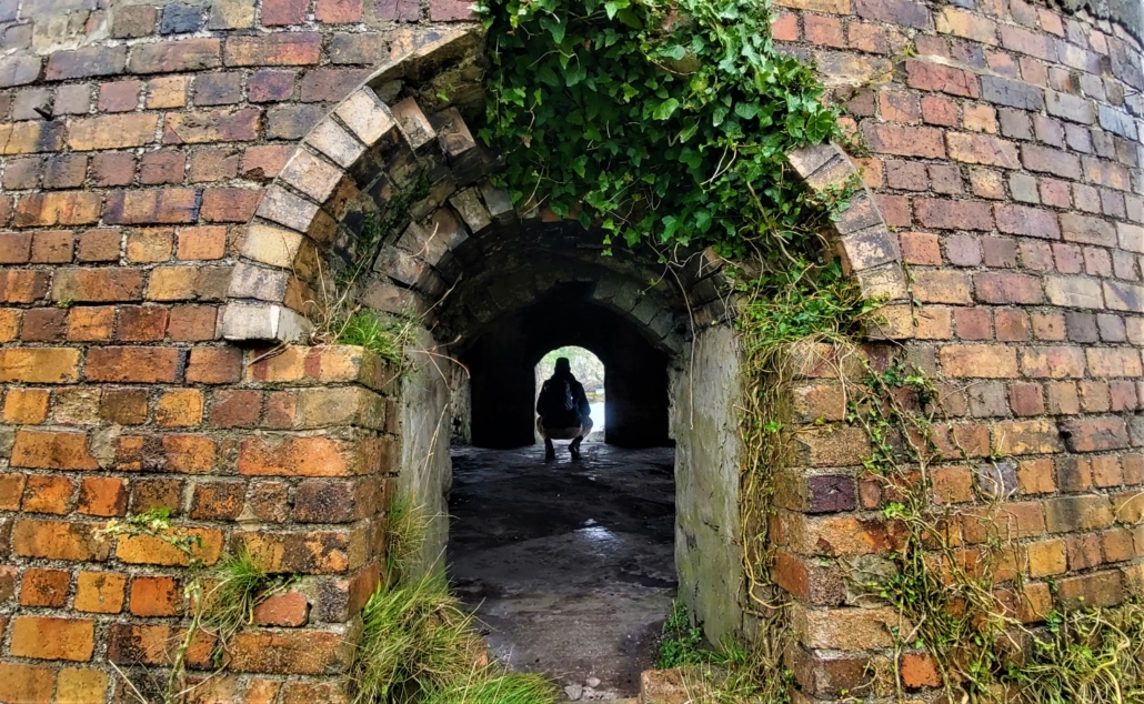 firing kiln at Porth Wen Brickworks