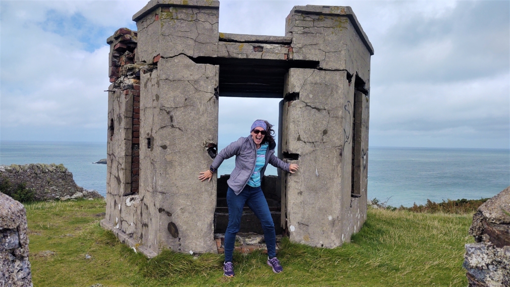 the former lookout tower on Wales' most northerly point, built in 1902 to commemorate the Coronation of Edwards VII