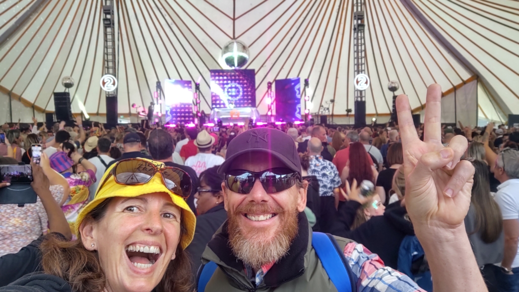 Radio 2 in the Park DJ tent