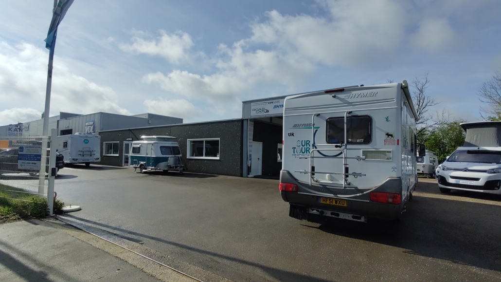 The OurTour Tradition of starting a trip at a French motorhome dealer