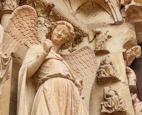 The smiling angel Reims