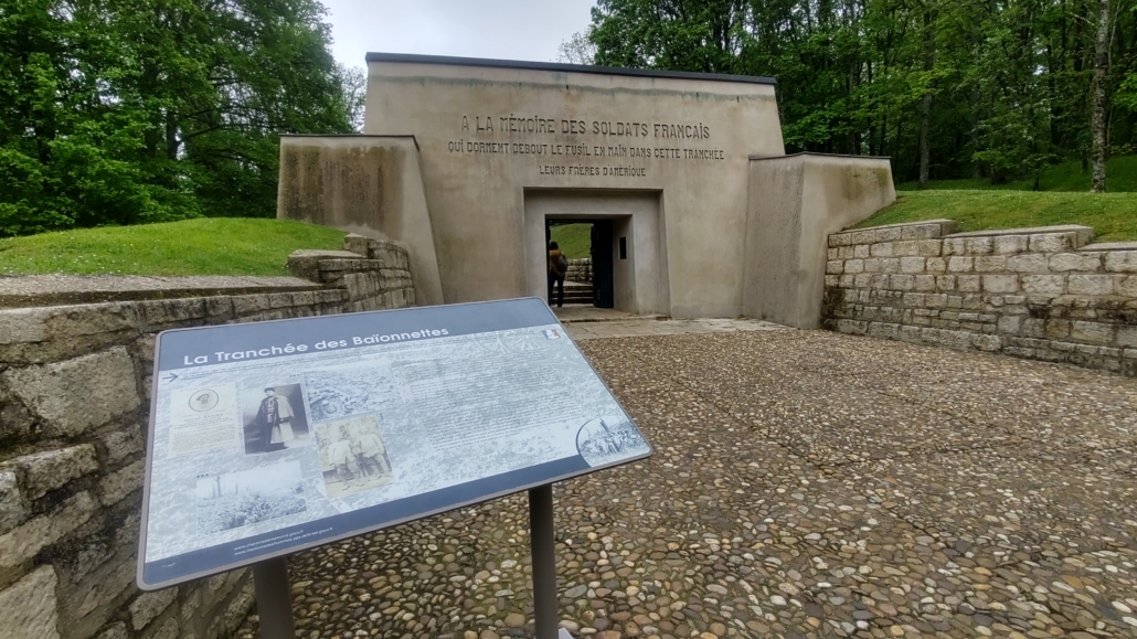 The Trench of Bayonets, Battle of Verdun, WW1