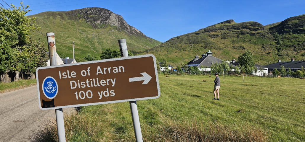 Distillery on Arran