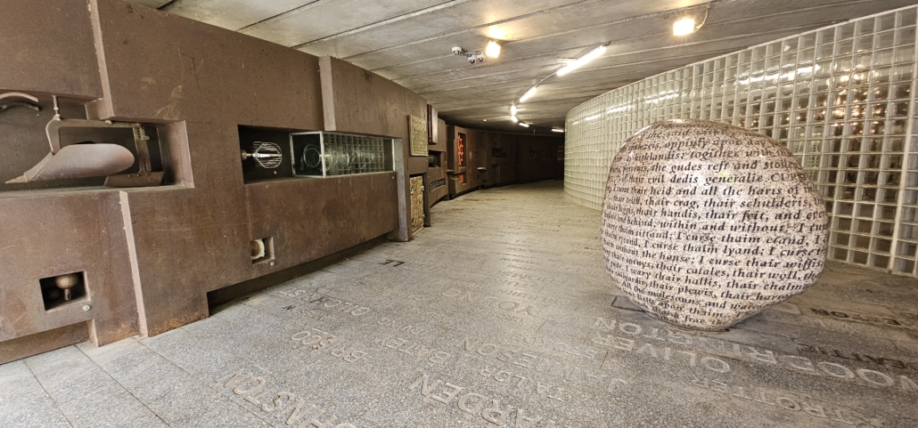 Arty underpass into Carlisle, very nice to walk through